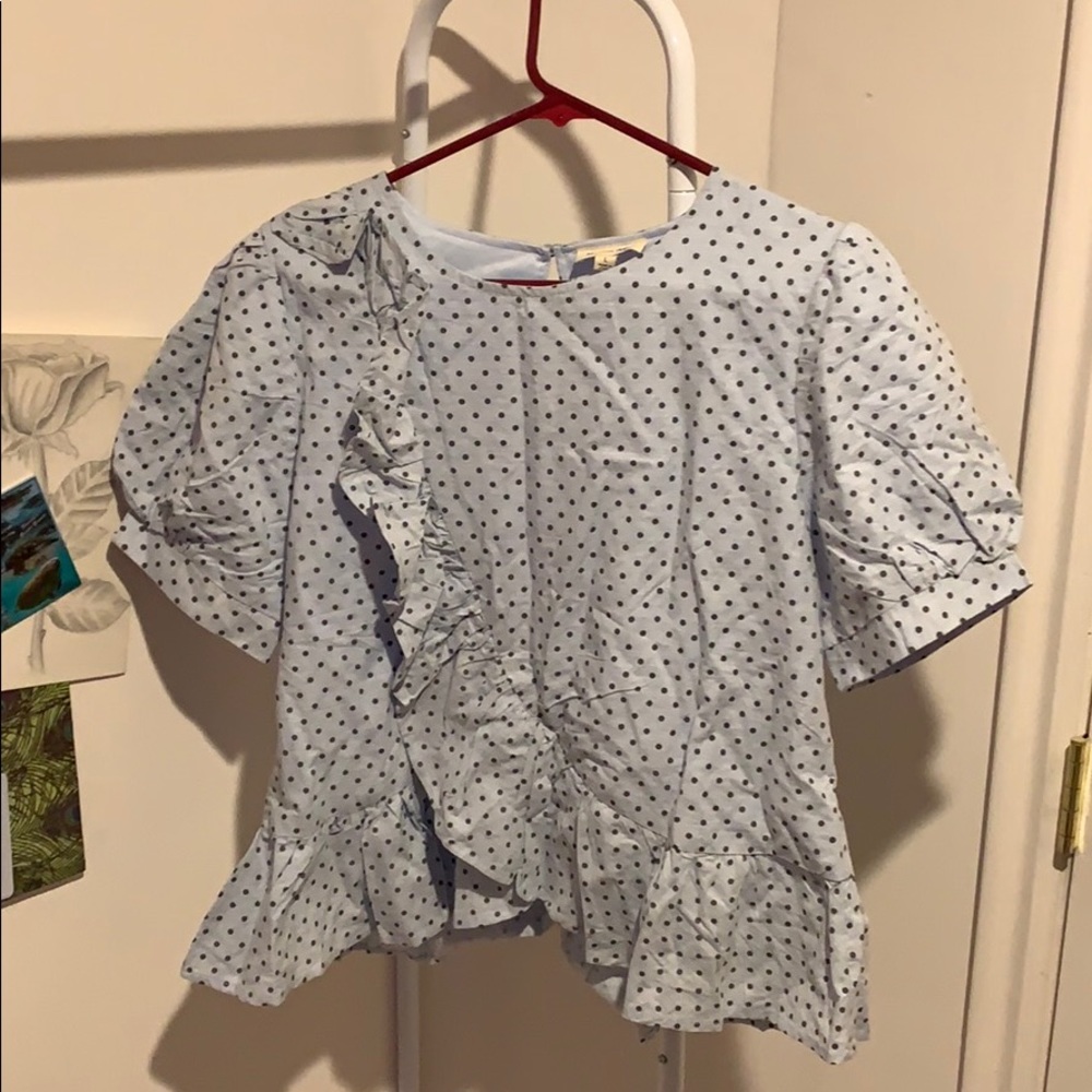 Pokeadot peplum  top